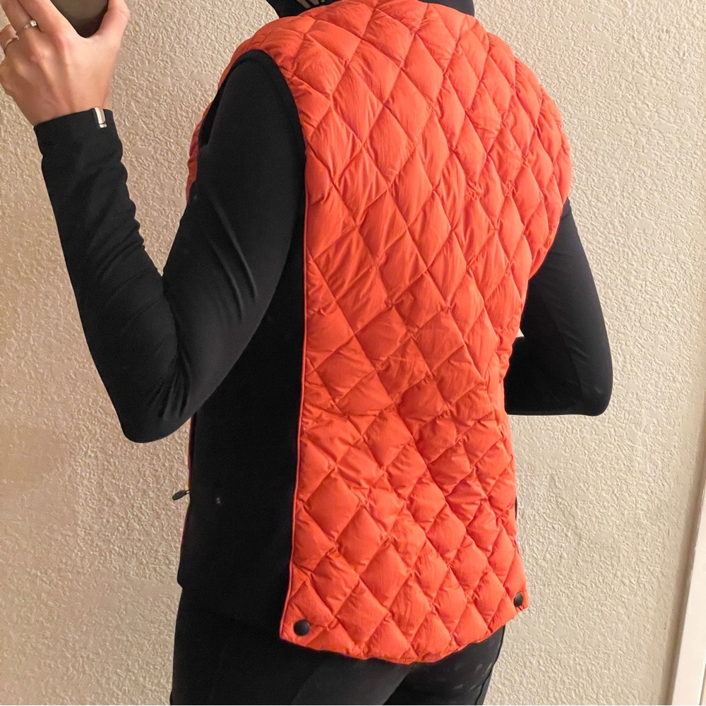Vestrum Murcia Orange Quilted Women's equestrian riding Vest size L - Picture 11 of 14